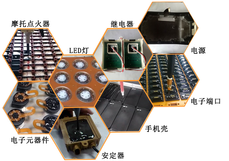 雙Y軸真空灌膠機(jī)應(yīng)用