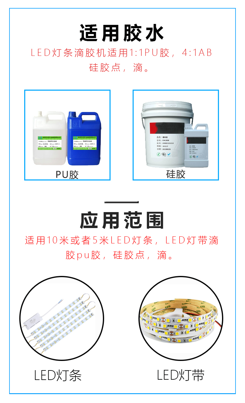 LED燈帶全自動灌膠機(jī)